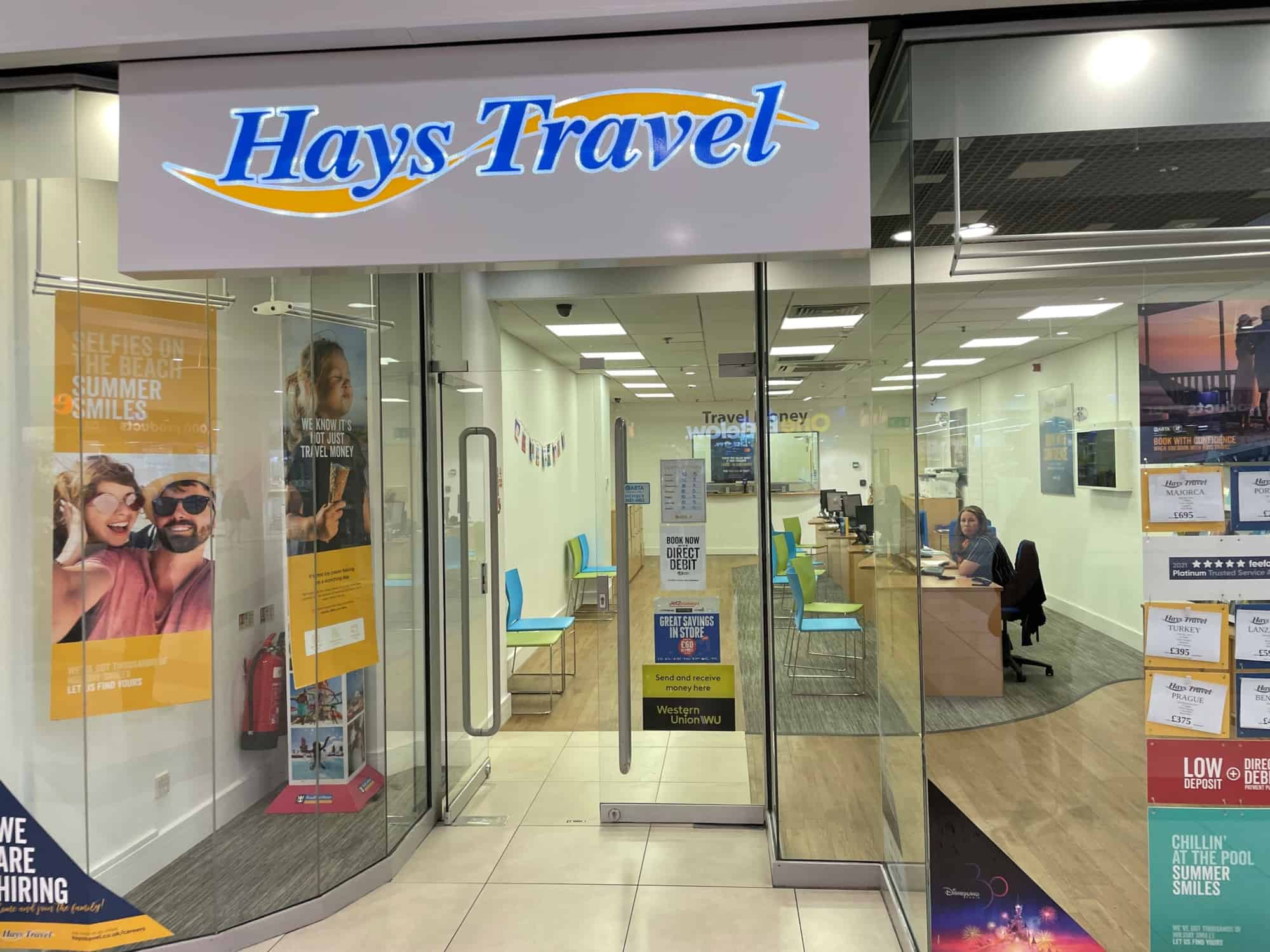 access to travel programme hays