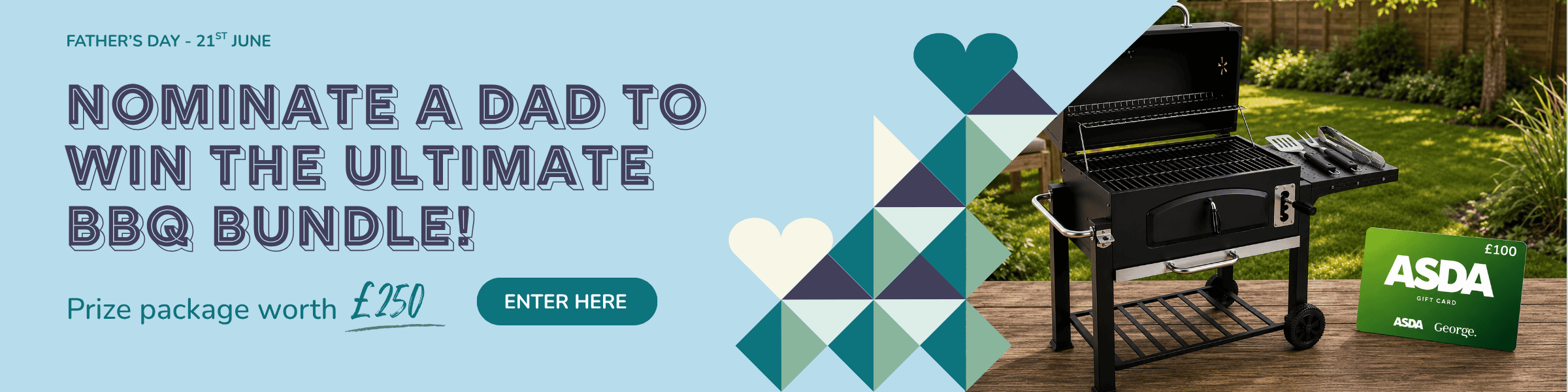 Fathers Day Website Banner